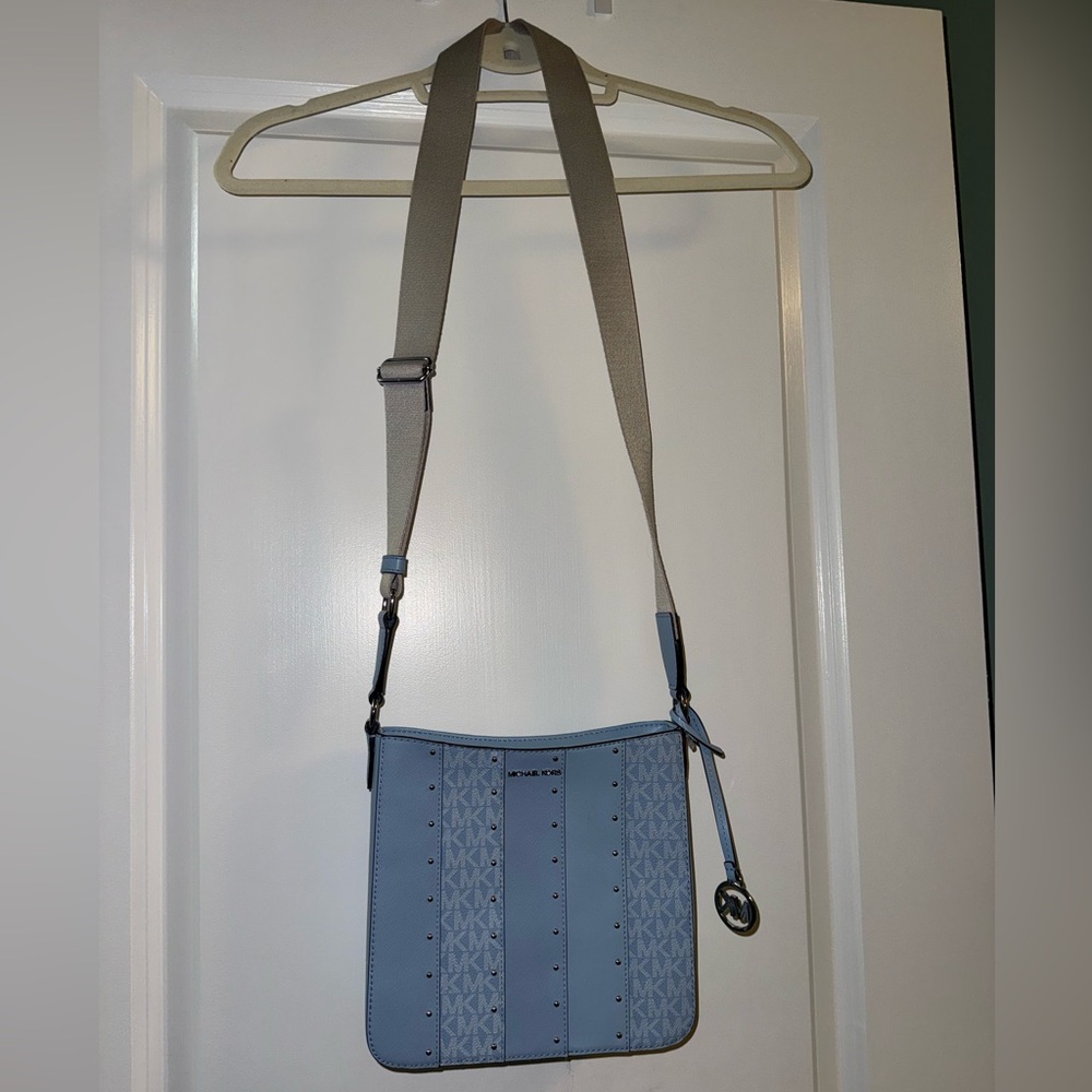 Michael Kors Light Blue Crossbody Bag